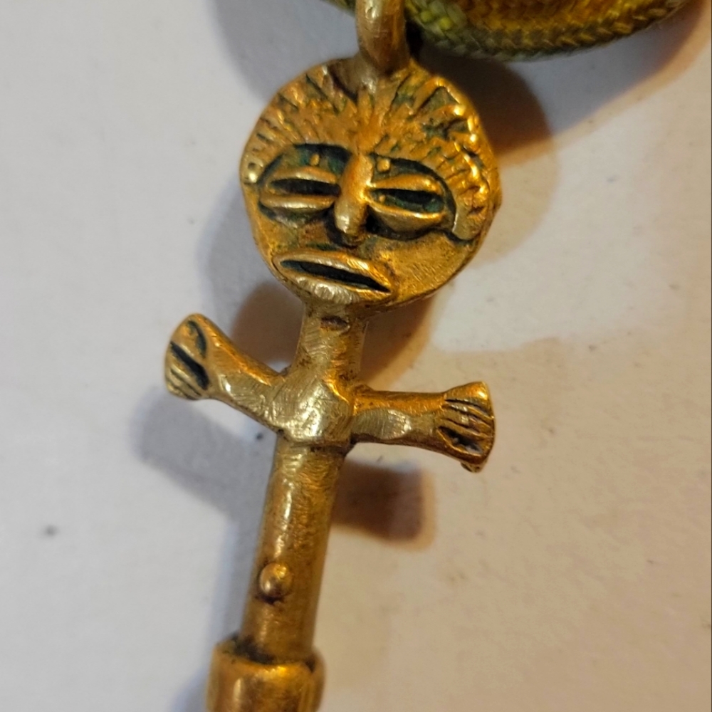 solid bronze ankh